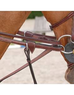 Dyon D Collection Leather Draw Reins 2