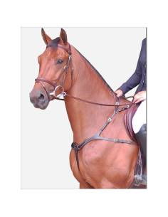 Anatomic Leather Breastplate with Martingale 2