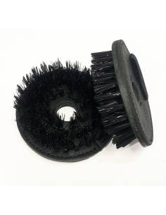 Leather Cheek Guards for Bits with Bristles