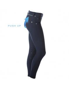 Pantalón de Equitación F&C Push Up KGrip Mujer 2