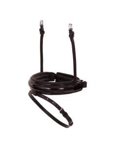 Noseband Tubular of Patent Leather with Snapper 2