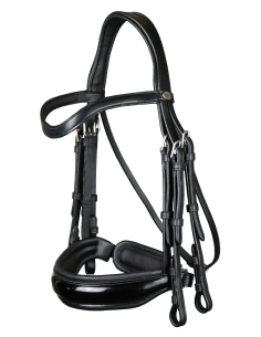 Dy'on Dressage Double Bridle Working Collection Black...