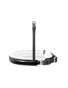 Passier Padded Noseband with Patent Leather