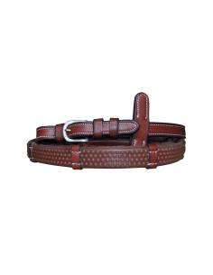 F&C Soft Rubber Reins with 7 Leather Stops