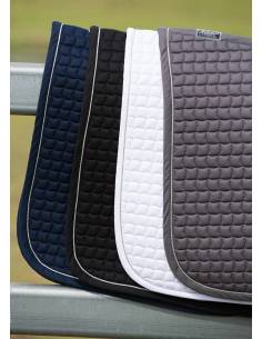 Dressage Saddle Pad with Silver Piping Eskadron