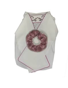 Conjunto de Plastrón y Coletero Montresor - Malva