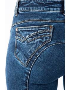 Pantalón Tejano para Montar Animo Niuz KGrip para Mujer 2