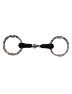 Jointed Gag Bit with Rubber Covering