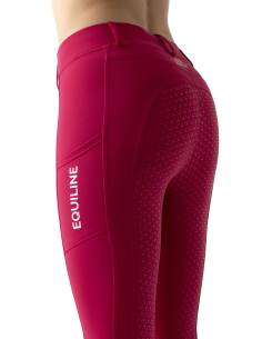 Leggins de Equitación Equiline Calref para Mujer FGrip