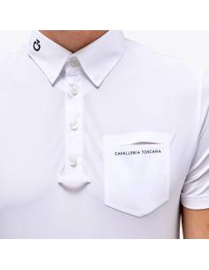 Polo de Concurso Cavalleria Toscana Tech Piquet Hombre