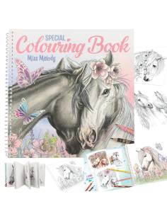 Libro Especial para Colorear Miss Melody