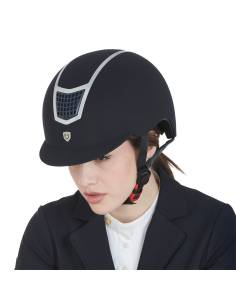 Casco de Equitación Equestro Eclipse Velvet 2