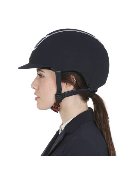 Casco de Equitación Equestro Eclipse Velvet