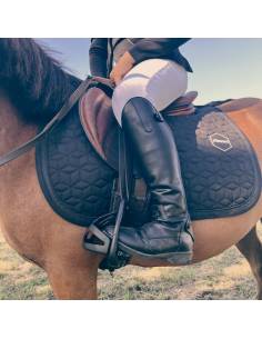 Flex-On Composite Junior Stirrups with Safety Cage Black 2