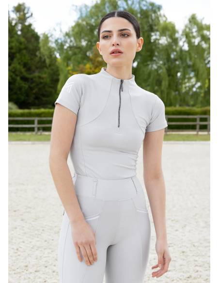 Maximilian Women's Short Sleeve Equestrian Polo