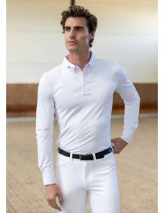 Maximilian Active Long Sleeve Competition Polo for Men