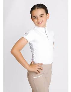Polo de Concurso Manga Corta Maximilian YR para Niños