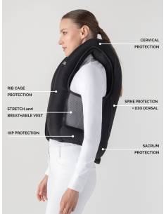 Chaleco Airbag Equiline Belair Adult con Protector de... 2