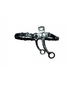 Hackamore Jump'in de Cuero Combinado con Muserola