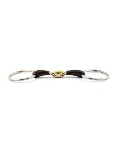 Simple Three-Piece Leather-Covered Bit