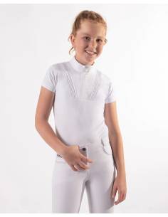 QHP Riva Junior Competition Polo Shirt 2