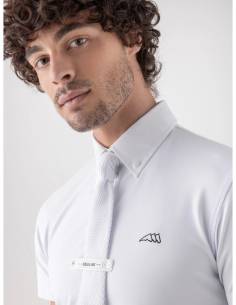 Polo de Concurso Manga Corta Equiline Niam para Hombre 2
