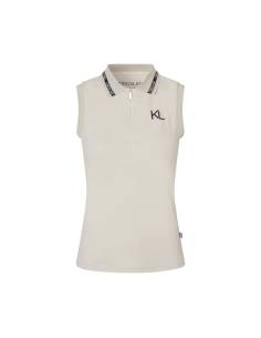 KLNaira Sleeveless Piqué Riding Polo Shirt for Women