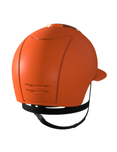 KEP Cromo 2.0 Textured Riding Helmet Vikings Orange 2