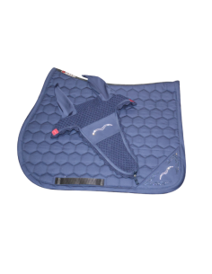 Animo Wade 25T-Flash Jumping Saddle Pad + Loop Ear Bonnet... 2