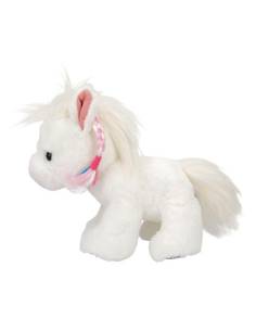 Peluche de Caballo Miss Melody Blanco 20cm 2