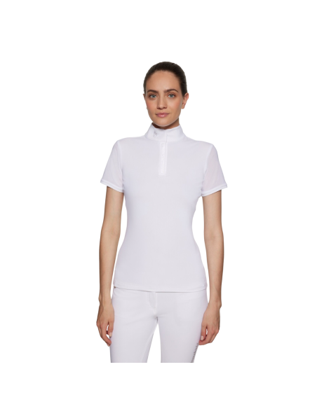 Polo de Concurso Manga Corta Samshield Roxy Premium para Mujer P25