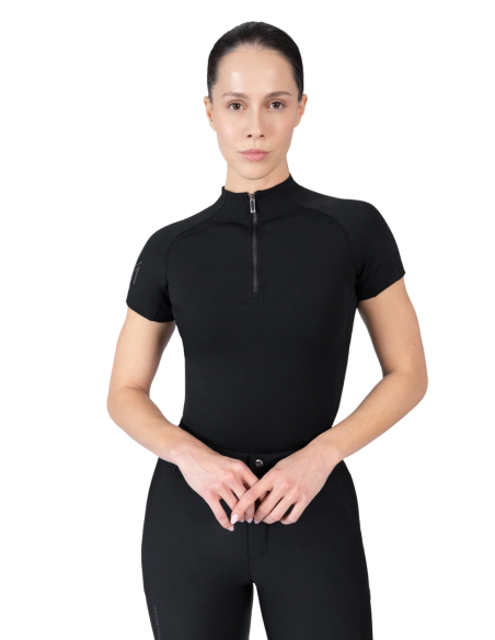 Polo de Equitación Manga Corta Maximilian Aero para Mujer
