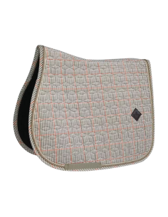 Kentucky Pied de Poule Jumping Saddle Pad