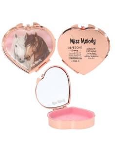Caja Metálica Miss Melody con Forma de Corazón