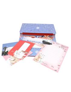 Carpeta Archivadora Miss Melody con Papel de Cartas 2