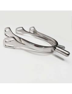 Round-Point Stainless Steel Spurs 2
