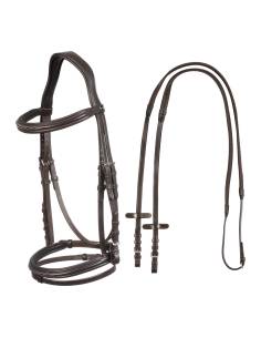 Supreme Padded Fancy Plain Bridle