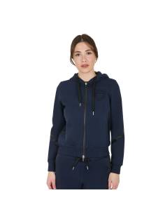 Sudadera con Capucha Equestro de Cremallera Frontal para...