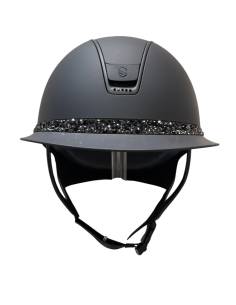 Samshield Miss Shield Shadowmatt Glacier Black Riding Helmet 2