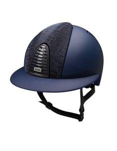 KEP Cromo 2.0 Textile Galaxy Blue Riding Helmet