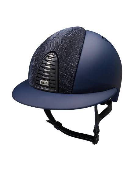 Casco de Equitación KEP Cromo 2.0 Textile Galaxy Azul