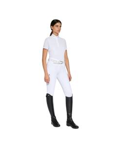Short-Sleeved Cavalleria Toscana Perforated Competiton...