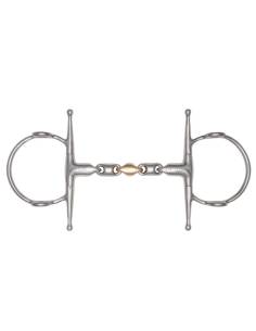 Stubben Steeltec Waterford Sweet Copper Full Cheek Snaffle