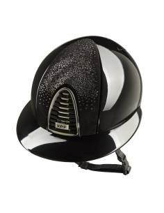 Casco de Equitación KEP Cromo 2.0 Polish Black &...