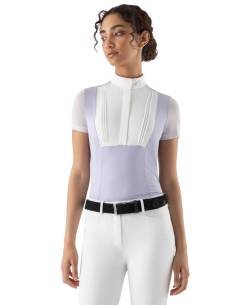 Polo de Concurso Manga Corta Equiline Eqglio para Mujer