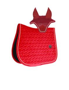 Conjunto de Salto Kentucky Velvet - Red