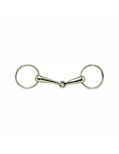 Stainless Steel Single Jointed Loose Ring Snaffle Bit