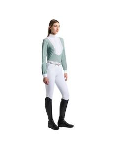 Cavalleria Toscana American Perforated Long Sleeve...