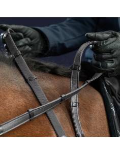 Dy’on 5/8 Reins with 7 Leather Stoppers 2