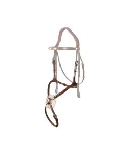 Dy’on New English Collection Sheepskin Figure-Eight Noseband